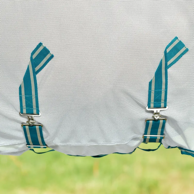 Weatherbeeta Comfitec Zephyr Plus Mesh Combo Neck Fly Rug in Silver-2