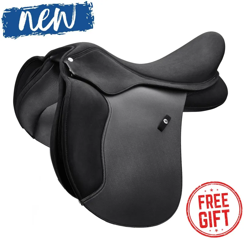 Wintec 2000 Wide All Purpose Saddle with Hart in Black-1