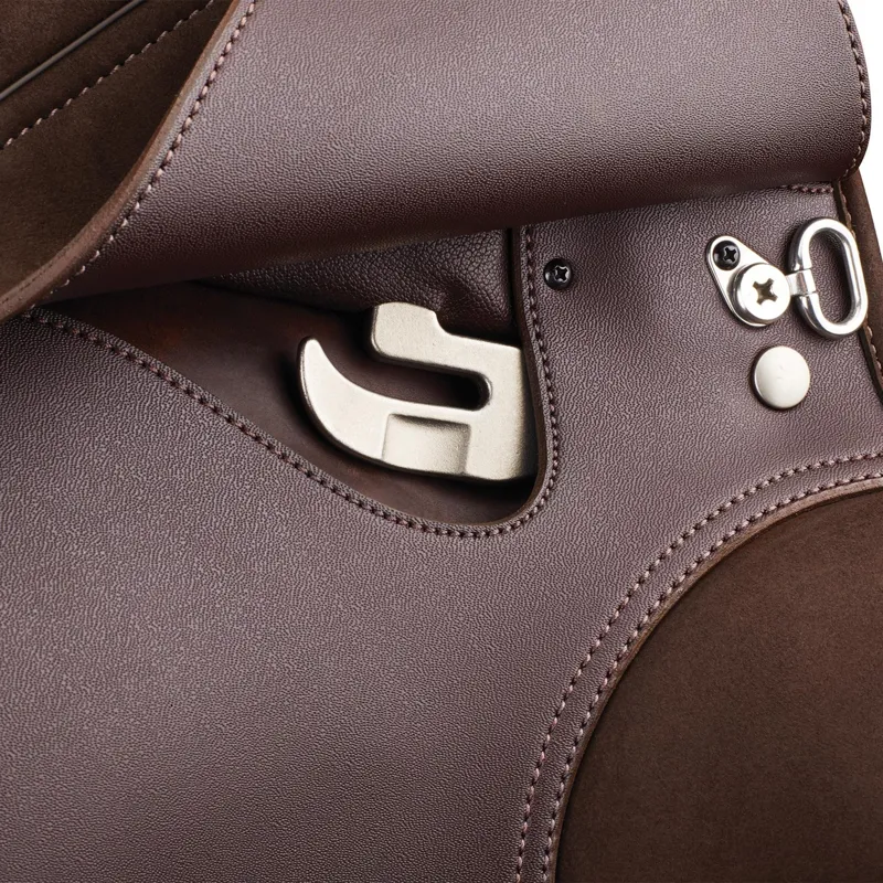 Wintec 2000 Wide All Purpose Saddle with Hart in Brown-2