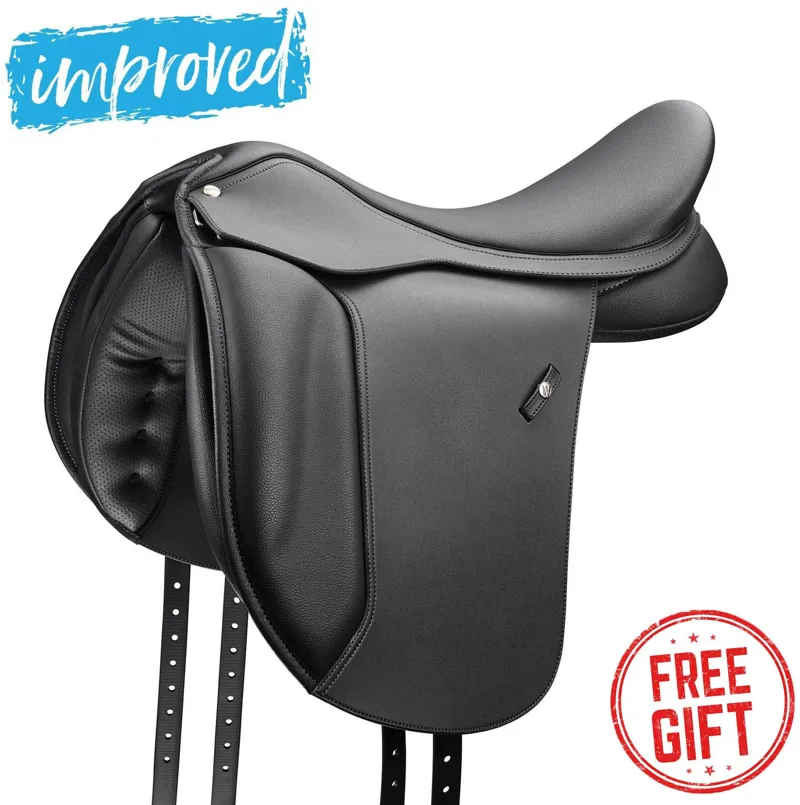 Wintec 500 Dressage Saddle with Hart in Black-1
