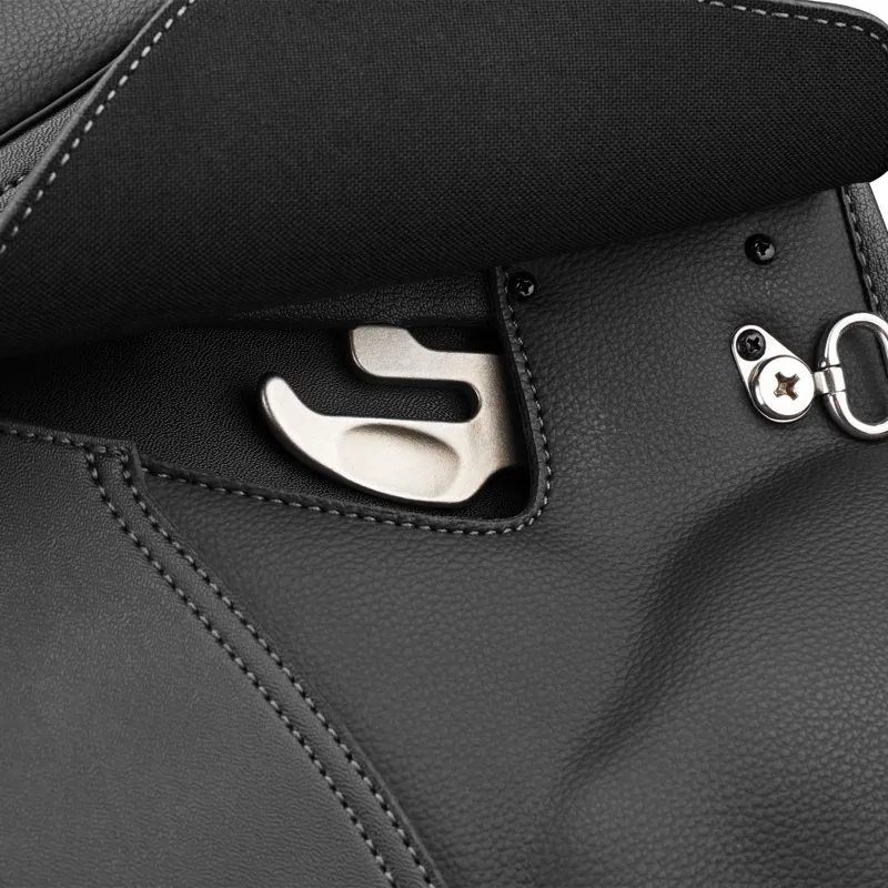 Wintec 500 Wide Dressage Saddle with Hart in Black-3