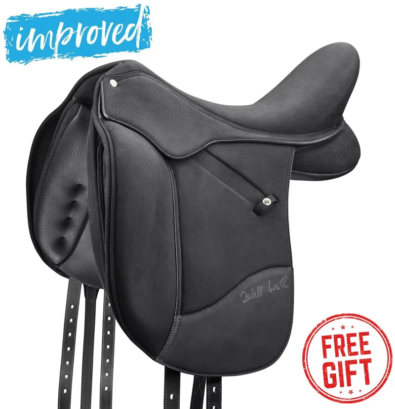 Wintec Isabell Dressage Saddle with Hart in Black-1