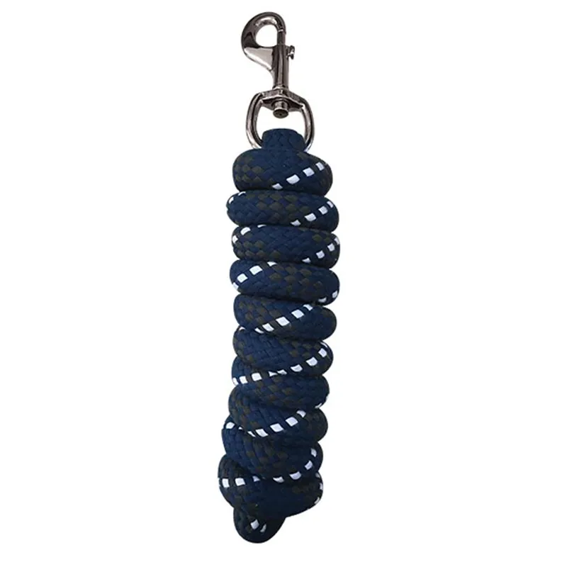 Woof Wear Contour Lead Rope in Navy