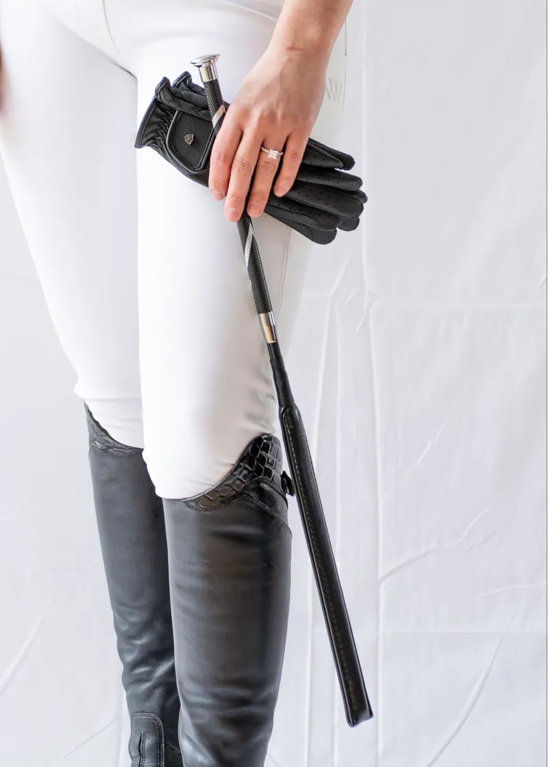 Woof Wear Resolute Jump Bat 60cm in Black and Silver-1