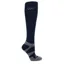 Woof Wear Long Winter Riding Socks in Navy and Grey