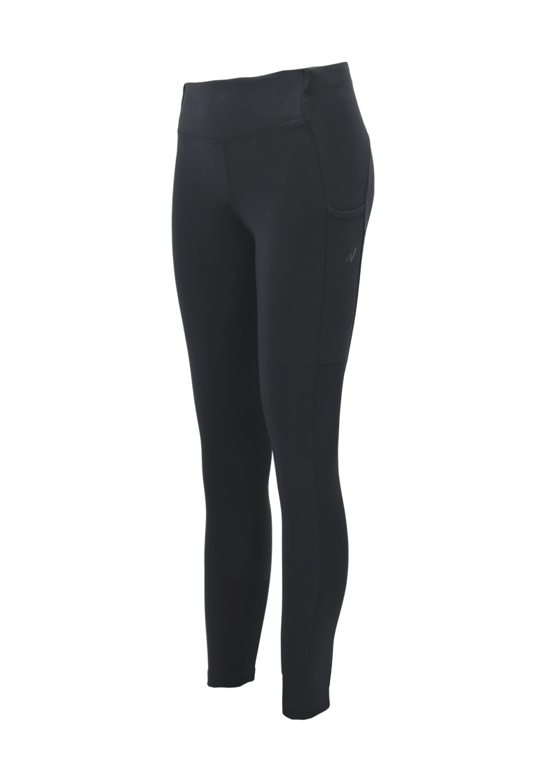 Woof Wear Young Rider Pro Tights in Black-1