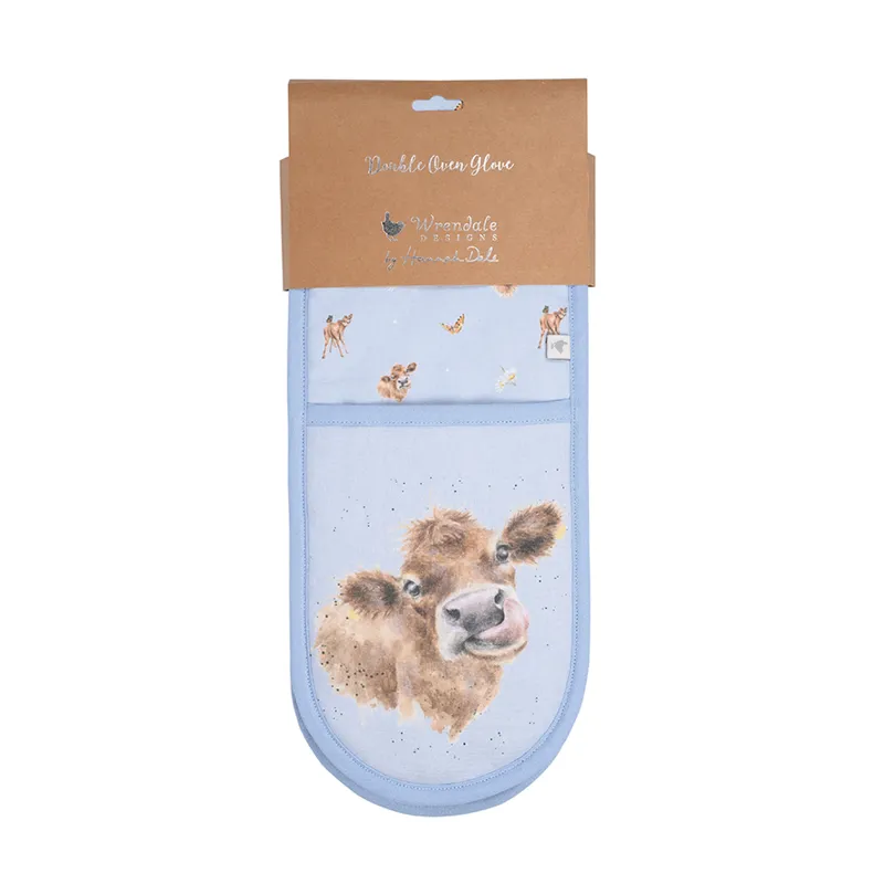 Wrendale Designs Farmyard Friends Double Oven Glove-2