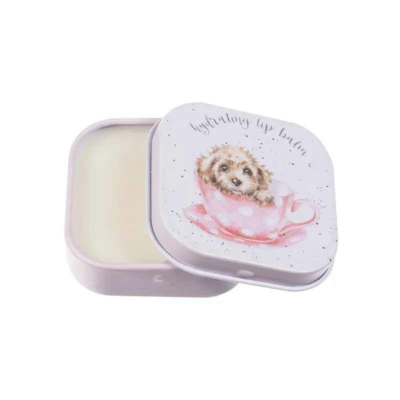 Wrendale Designs Tea Cup Pup Dog Lip Balm Tin
