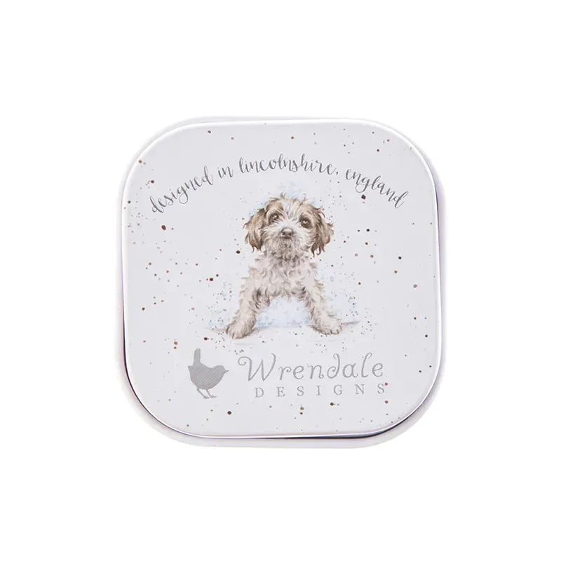 Wrendale Designs Tea Cup Pup Dog Lip Balm Tin-2
