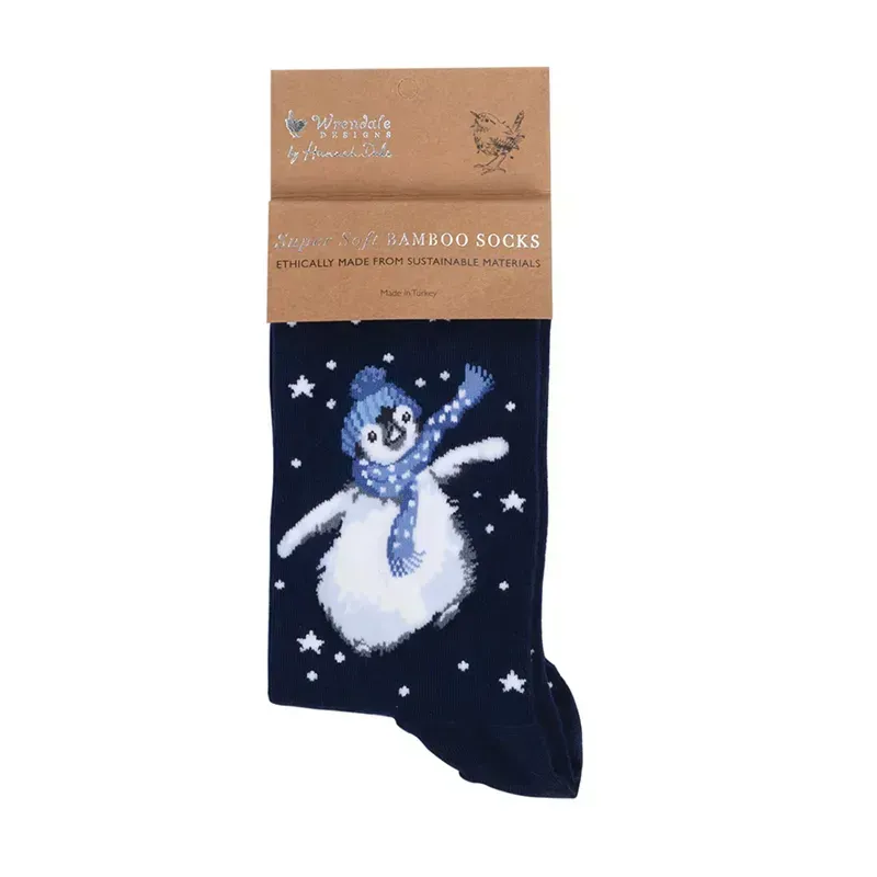 Wrendale Designs Winter Wonderland Penguin Socks Women's
