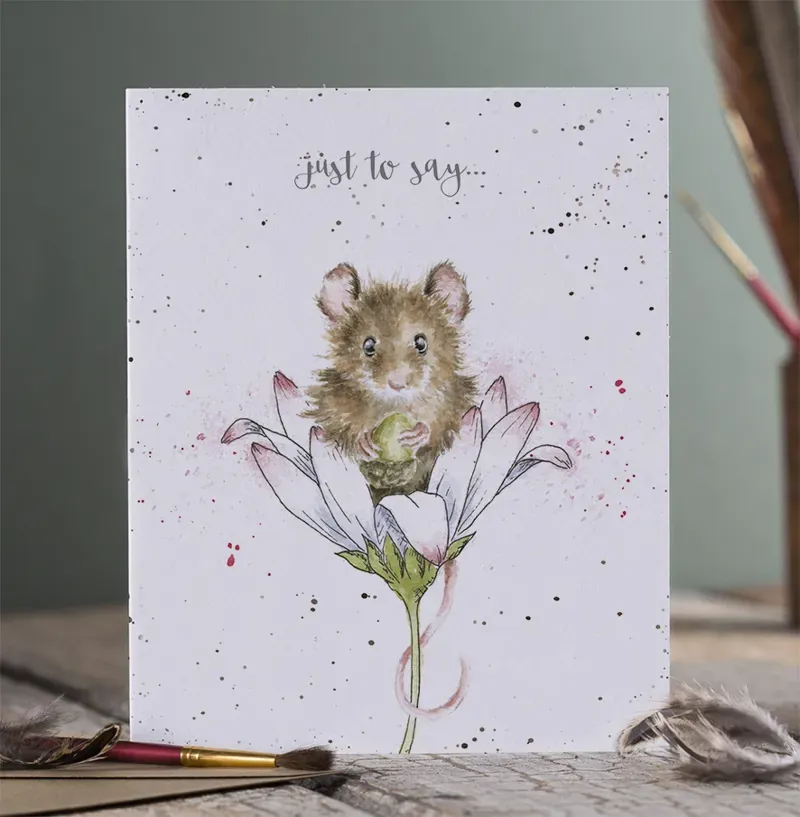 Wrendale Designs Wishes Just For You Greeting Card-1