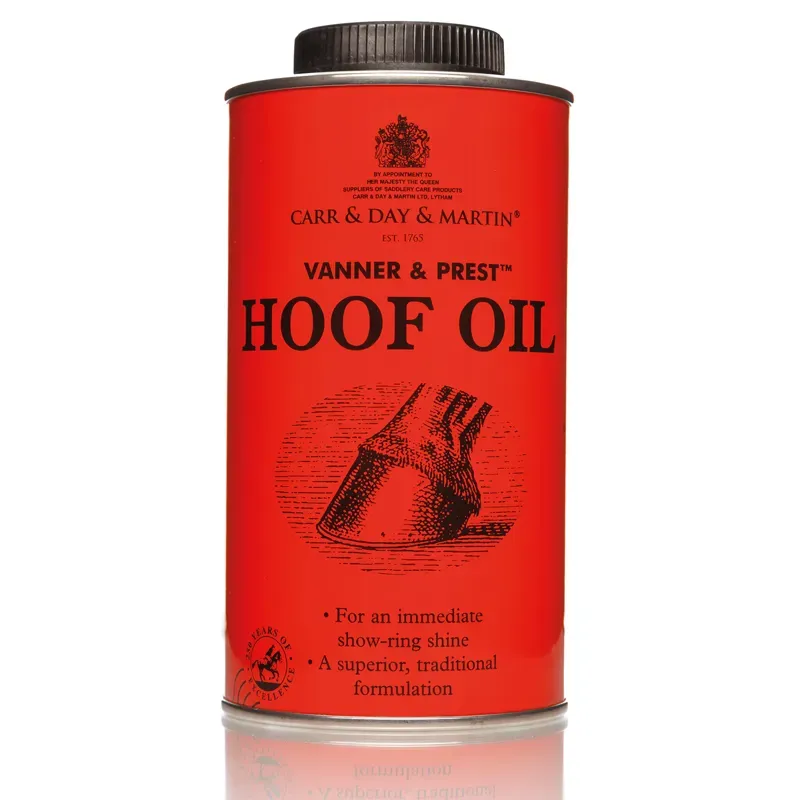 Carr and Day and Martin Vanner And Prest Hoof Oil 500ml 