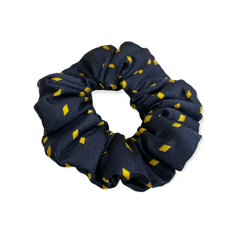 Equetech Diamond Hair Scrunchie in Blue