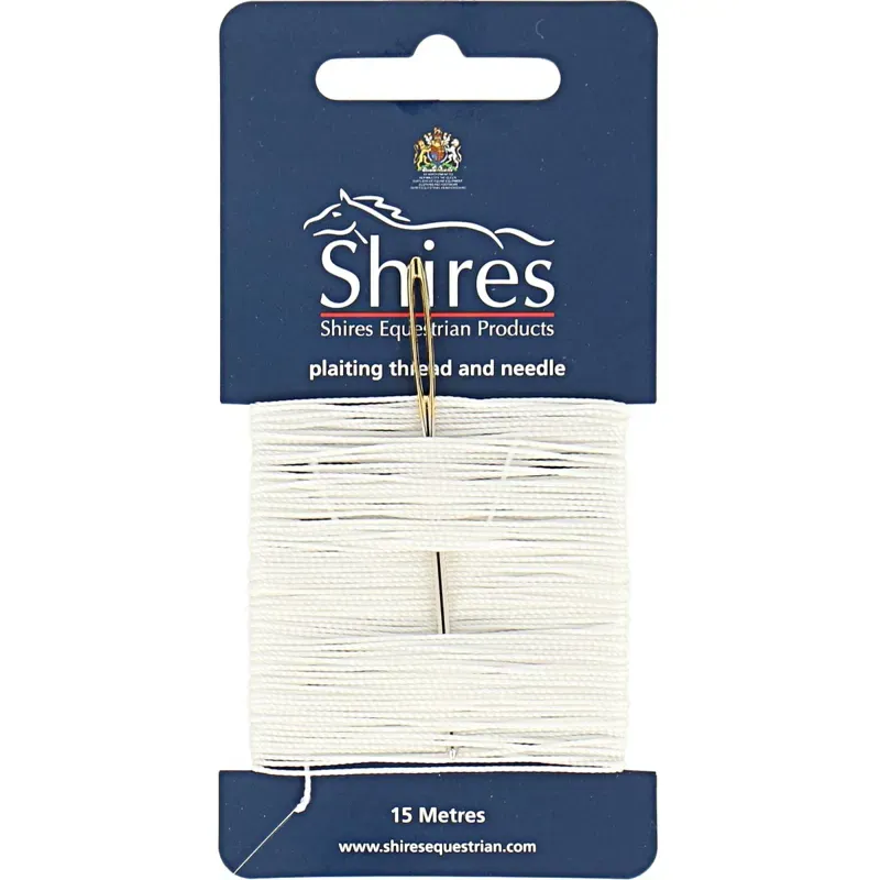 Ezi-Groom Plaiting Thread in White