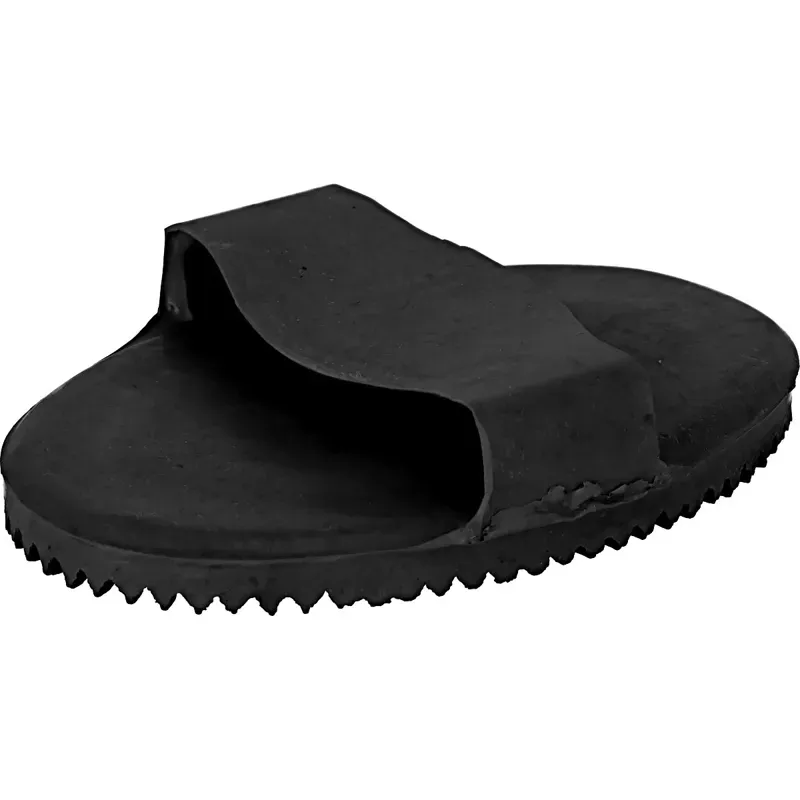 Ezi-Groom Large Rubber Curry Comb in Black