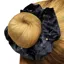 Equetech Solitaire Velvet Scrunchie in Blue