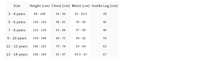 childrens-size-guide