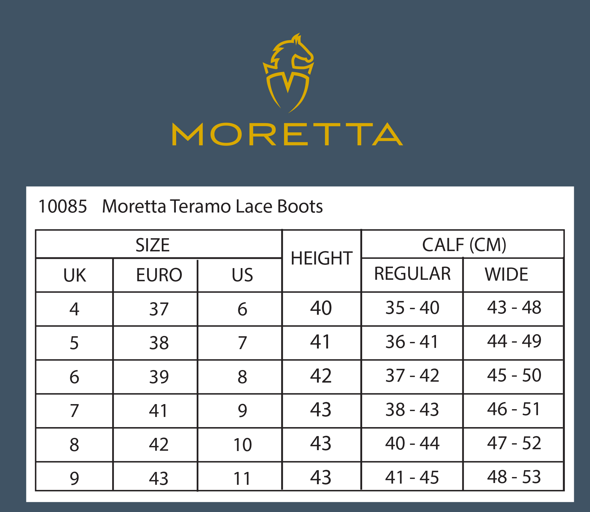 teramo-size-chart